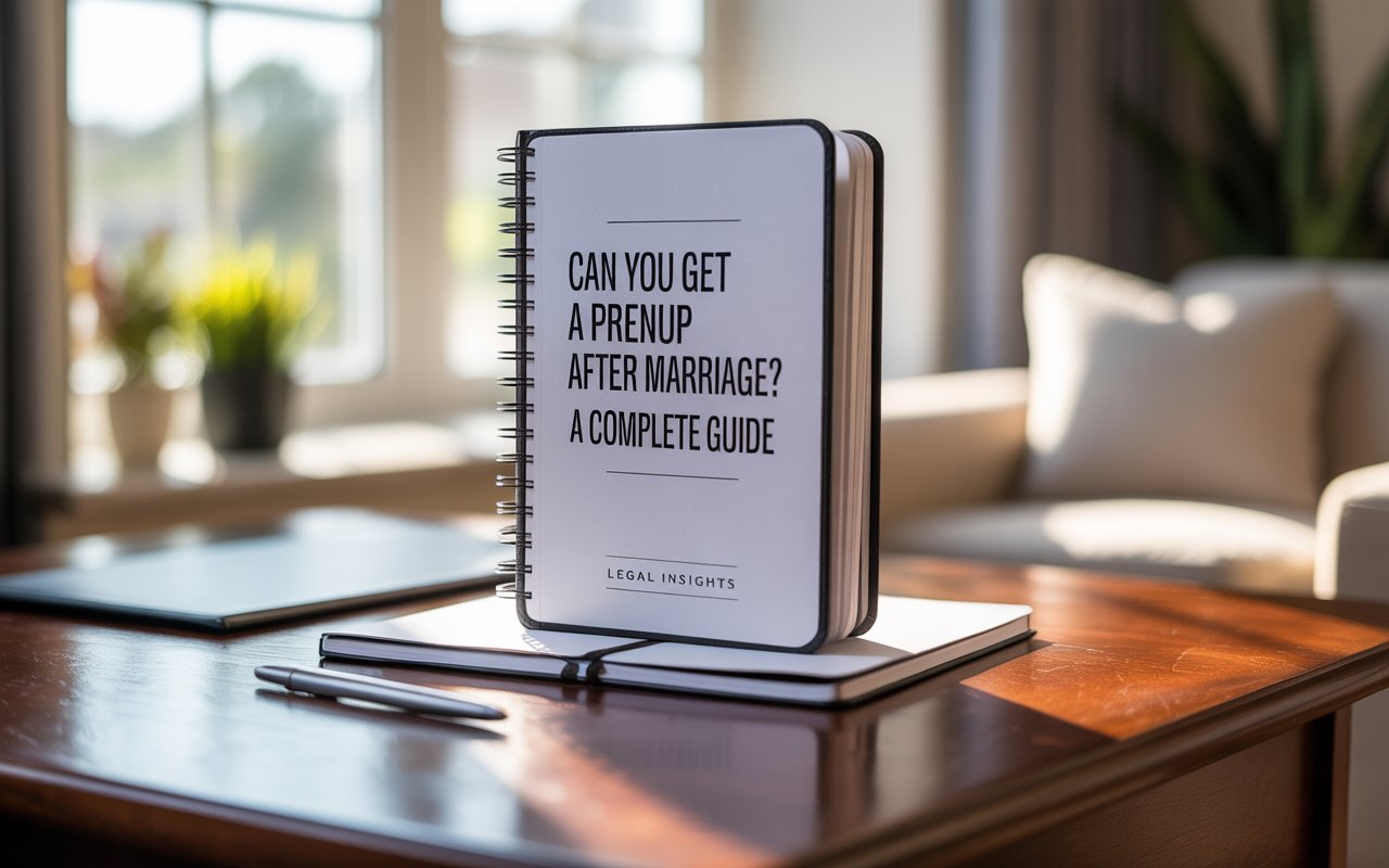 can you get a prenup after marriage