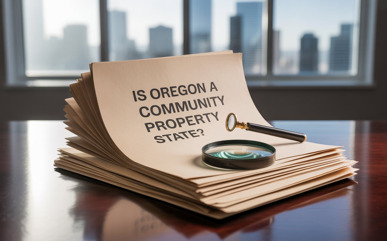 is oregon a community property state