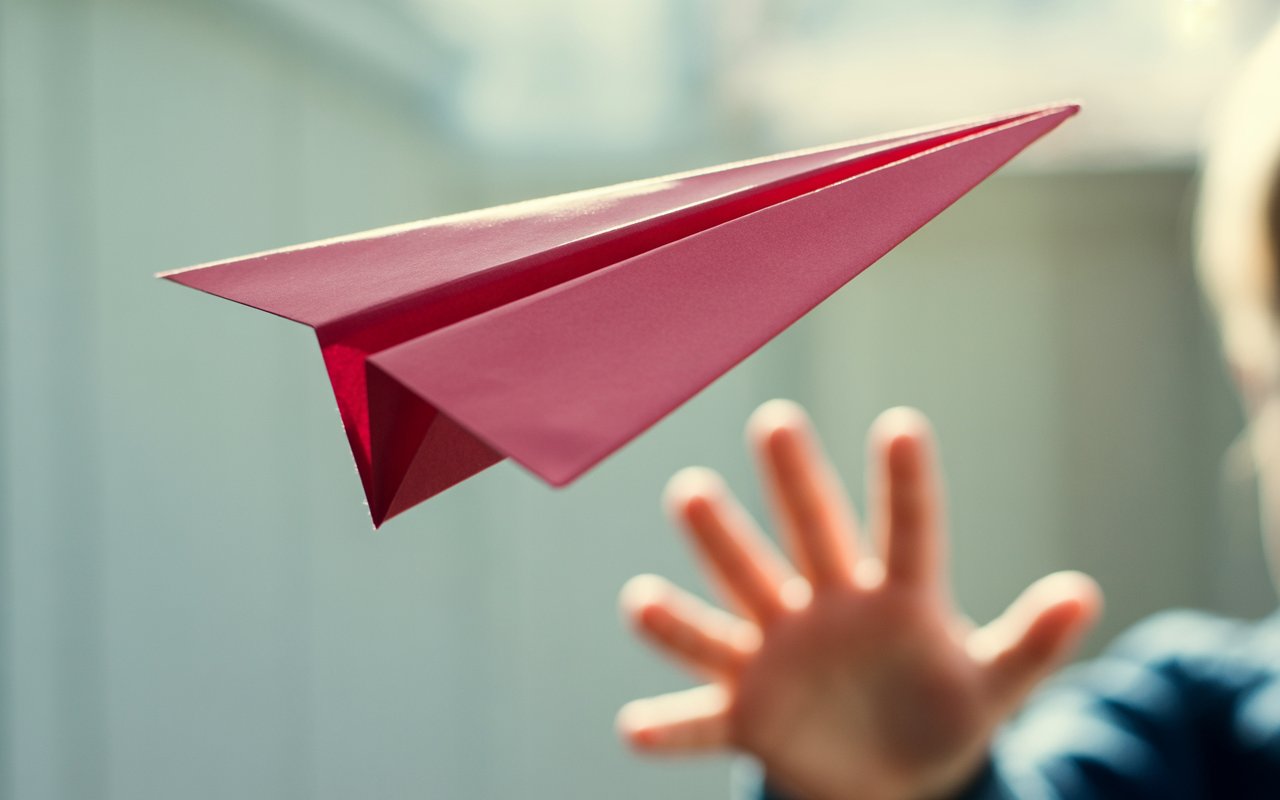 paper airplane