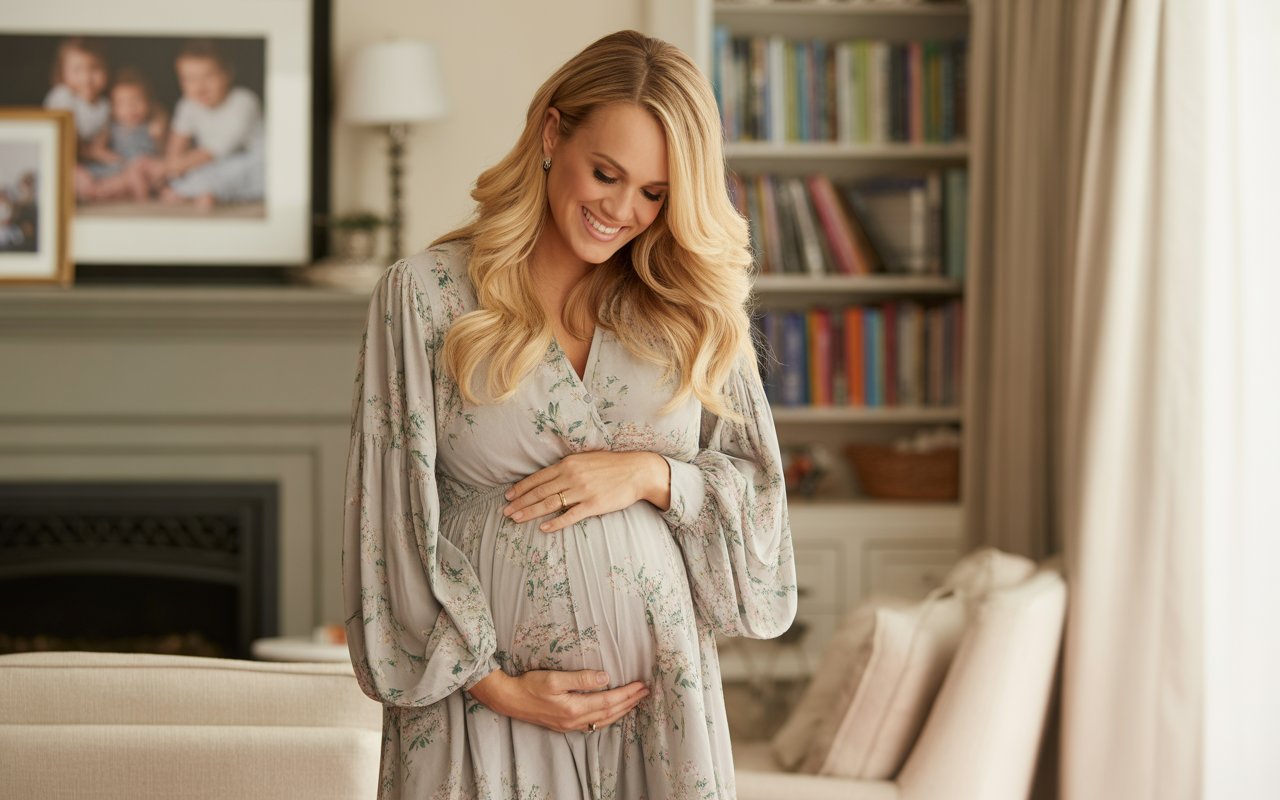 is carrie underwood pregnant again