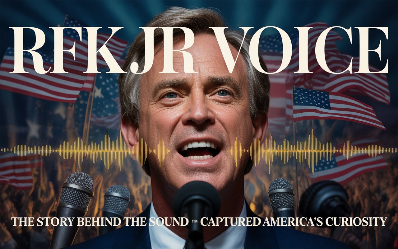 RFK Jr Voice: The Story Behind the Sound That Captured America’s Curiosity
