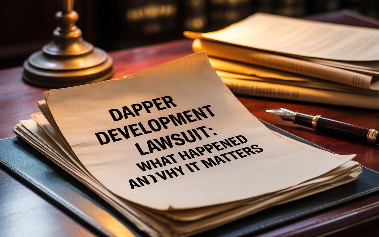 dapper development lawsuit