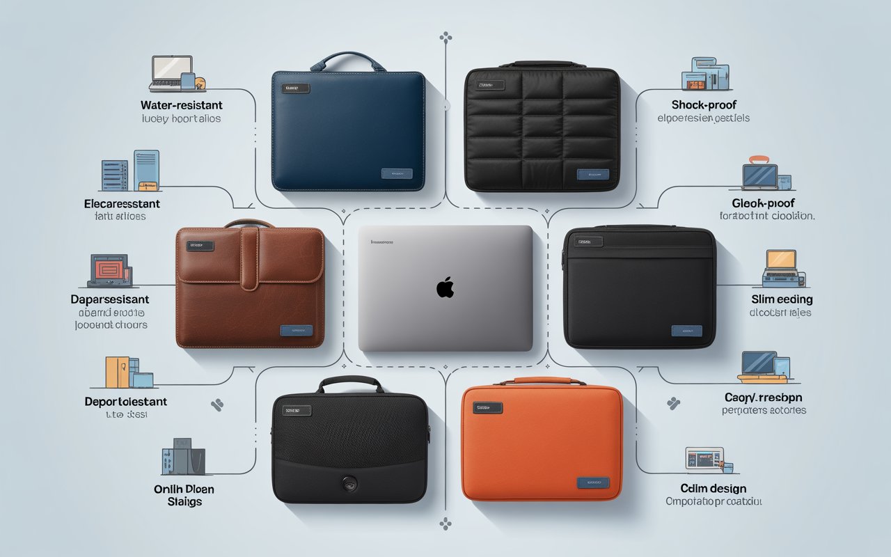 shop laptop case nearby