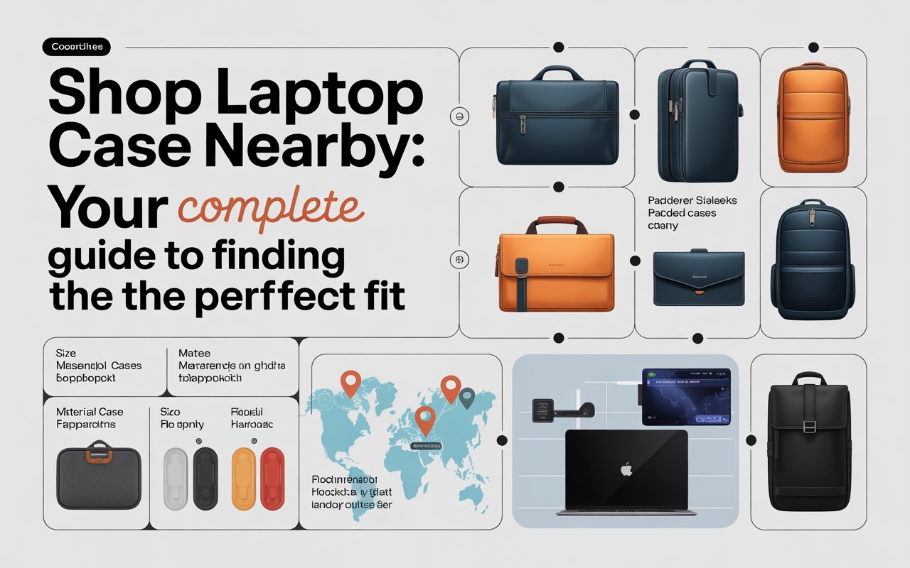 Shop Laptop Case Nearby: Your Complete Guide to Finding the Perfect Fit