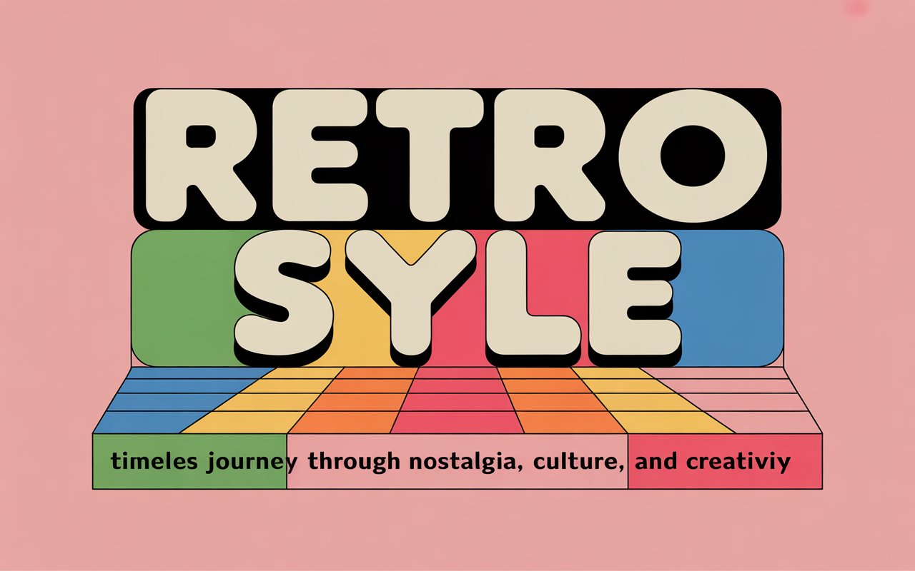 Retro Style: A Timeless Journey Through Nostalgia, Culture, and Creativity