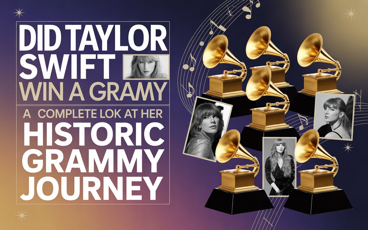 did taylor swift win a grammy
