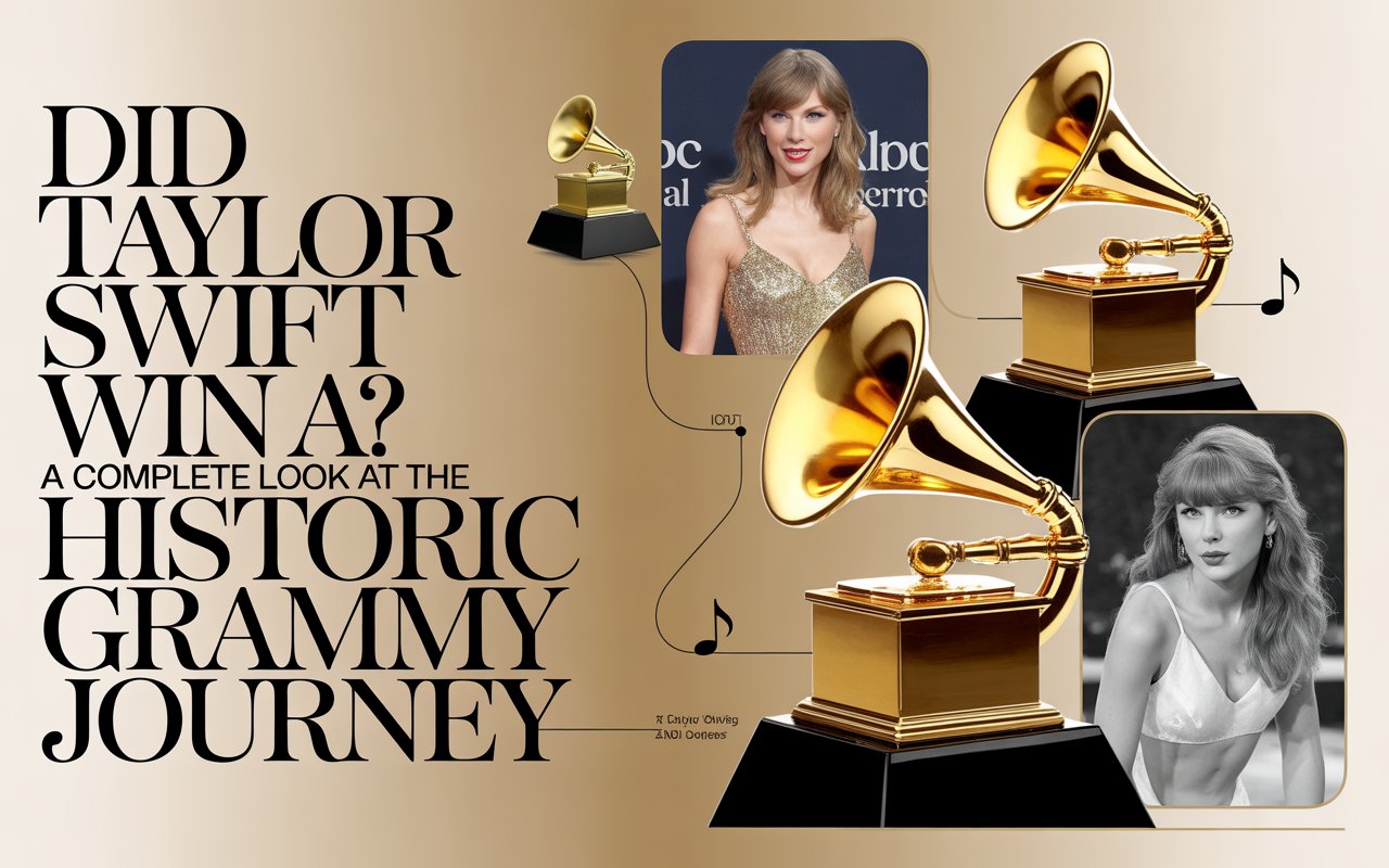did taylor swift win a grammy